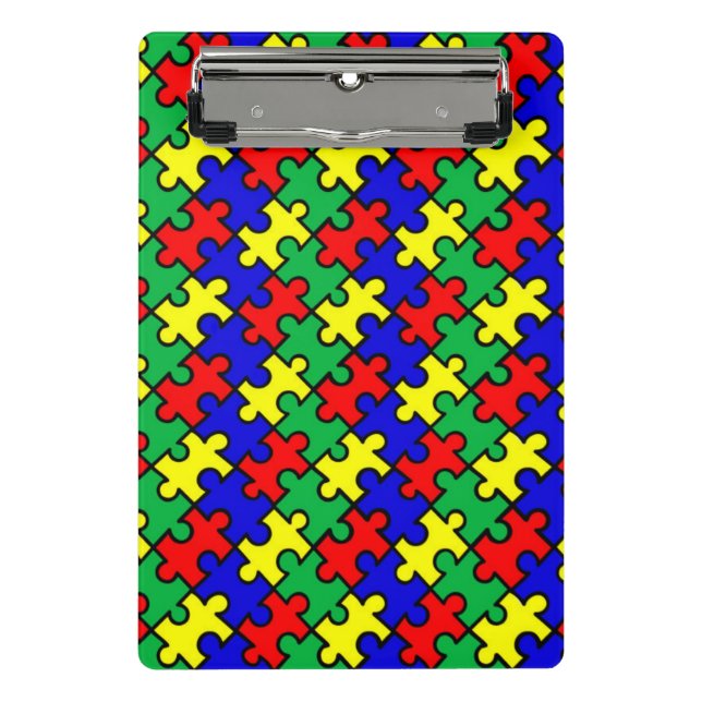 Mini Prancheta Quebra-cabeça sem costura, Jigsera Padrão-22675 (Frente)