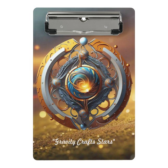 Mini Prancheta "Radiância Celestial" (Frente)