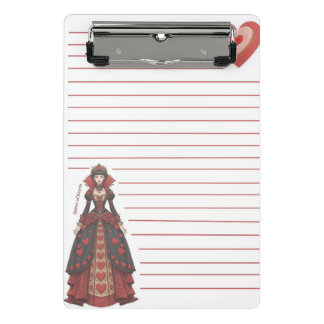 Mini Prancheta Rainha de Copas