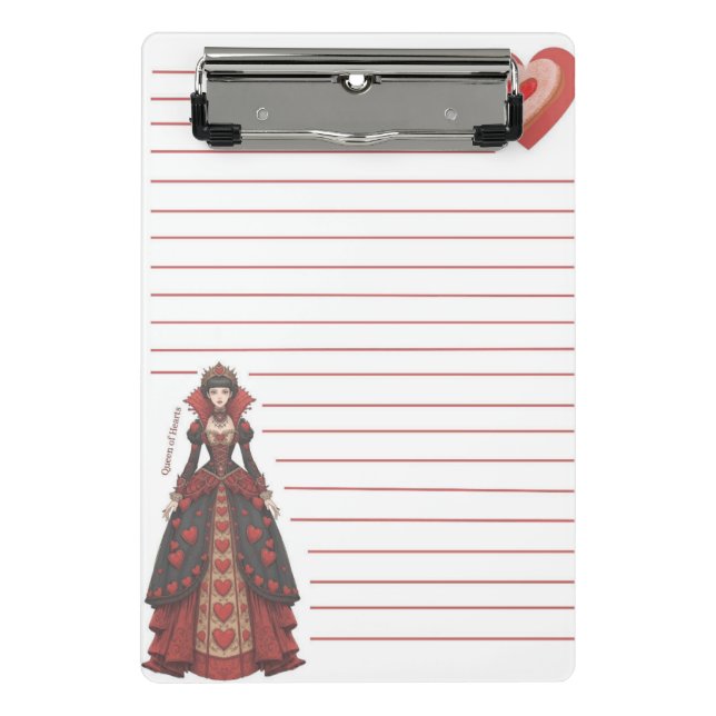 Mini Prancheta Rainha de Copas (Frente)