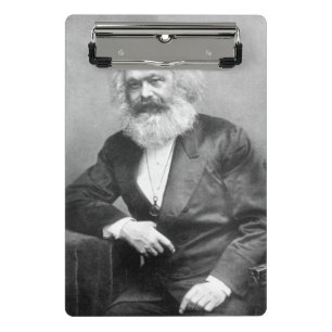 Mini Prancheta Retrato de Karl Marx