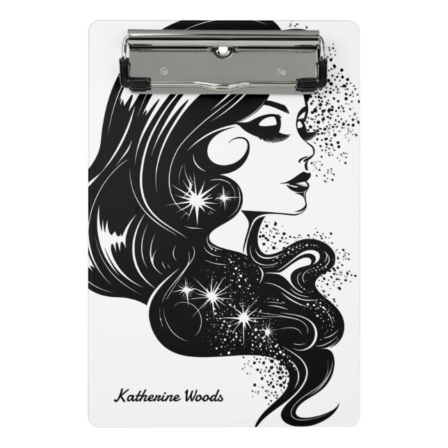 Mini Prancheta Retrato feminino (Frente)