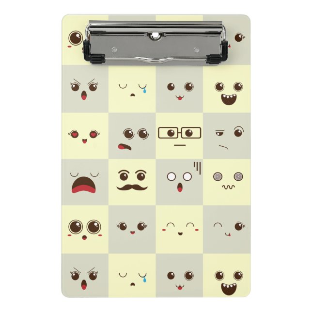 Mini Prancheta Rosto fofo (Frente)