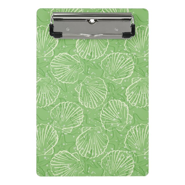 Mini Prancheta Seashells do esboço (Frente)