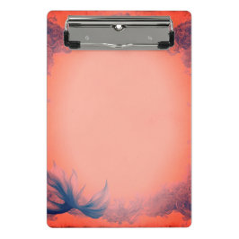 Mini Prancheta Sereia Rosa Brilhante