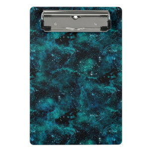 Mini Prancheta Série Teal Galaxy Design 4