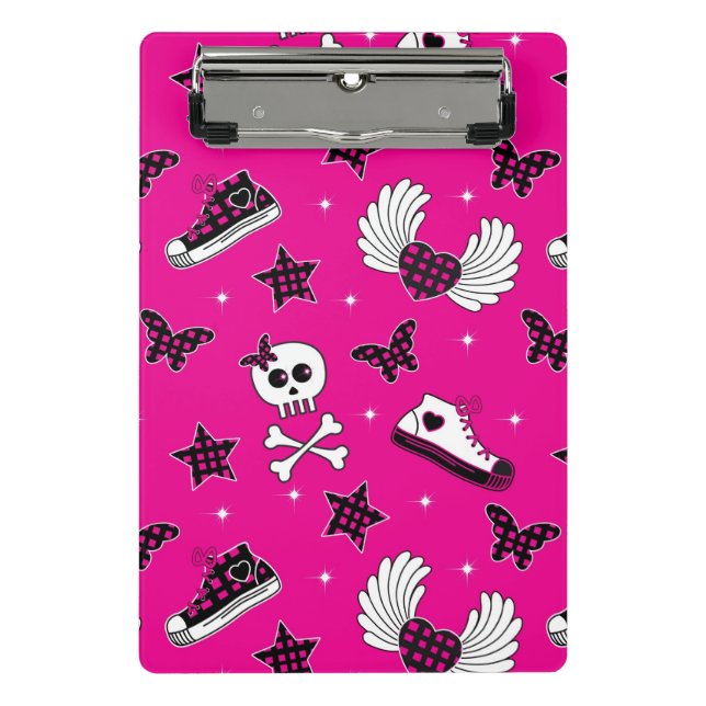 Mini Prancheta Símbolos de Emo (Frente)