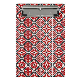 Mini Prancheta Slavic Ethnic Embroidery, Balkan Traditional