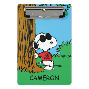 Mini Prancheta Snoopy "Joe Legal" em pé