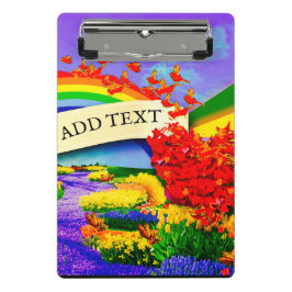 Mini Prancheta SOBRE O notebook RAINBOW Spiral Photo