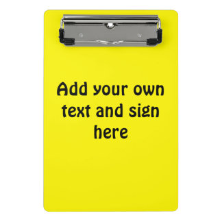 Mini Prancheta Somente fundo colorido - limão + suas ideias