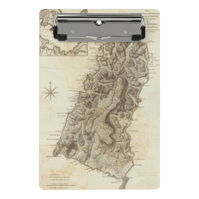 Mini Prancheta St Lucia (Frente)