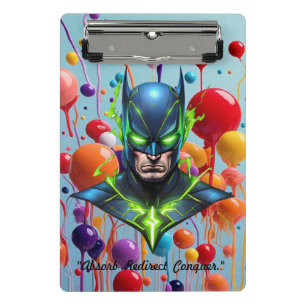 Mini Prancheta "Super Herói Suit for Energy Mastery"