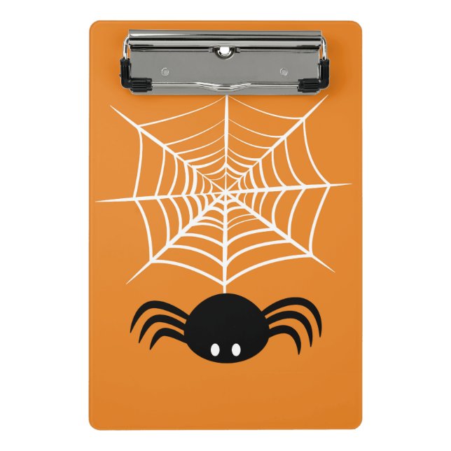 Mini Prancheta Teia de Aranha de Halloween  (Frente)