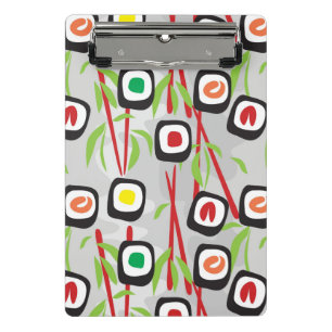 Mini Prancheta Teste padrão do sushi