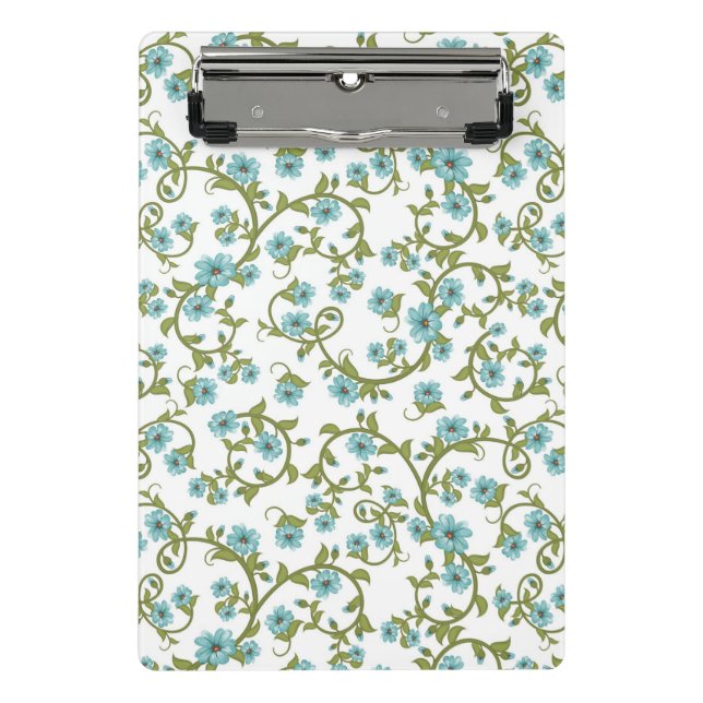 Mini Prancheta Teste padrão floral 6 (Frente)