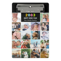 Texto Personalizado de Colagem de Fotos da Família