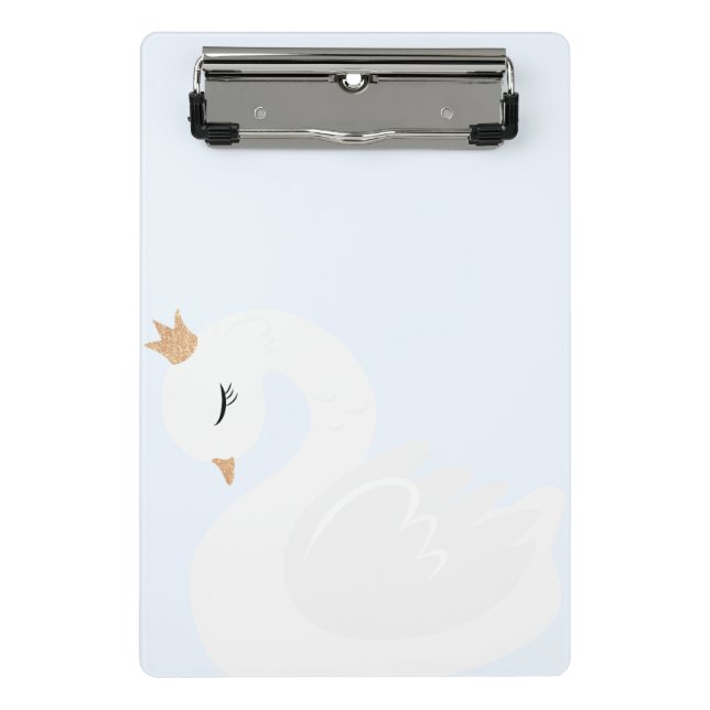 Mini Prancheta The Crowned Swan (Frente)
