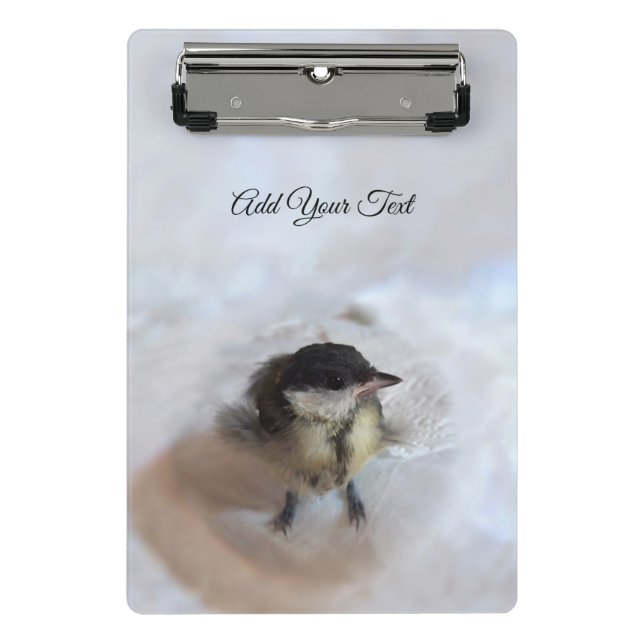 Mini Prancheta Tidi, meu Pássaro, o Parus Major (Frente)