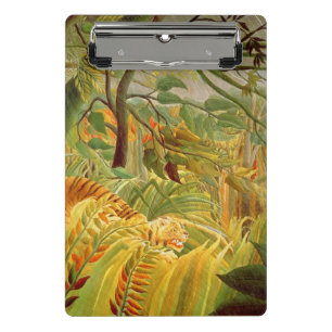 Mini Prancheta Tigre em uma tempestade tropical 1891