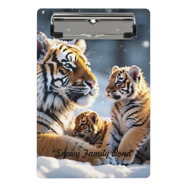 Mini Prancheta "Tigrese e Cubs na Felicidade" (Frente)