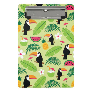 Mini Prancheta Toucan Tropical Summer