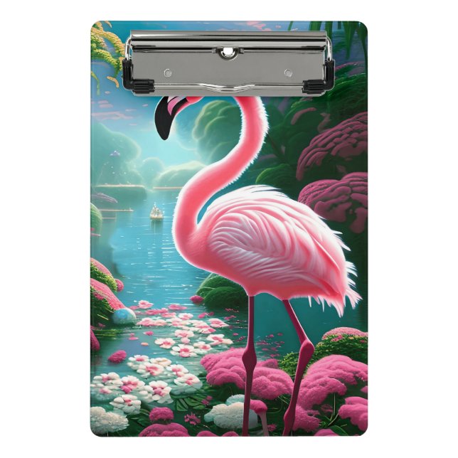 Mini Prancheta Tropical Flamingo-70852 Elegante (Frente)