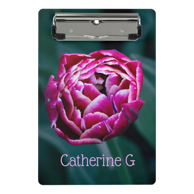 Mini Prancheta tulipa rosa (Frente)