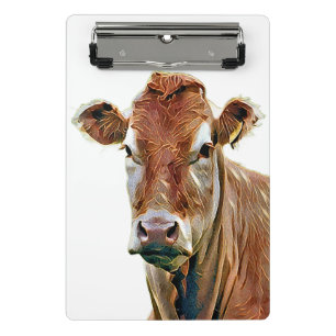 MINI PRANCHETA VACA FOFA