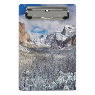 Mini Prancheta Vale de Yosemite na neve