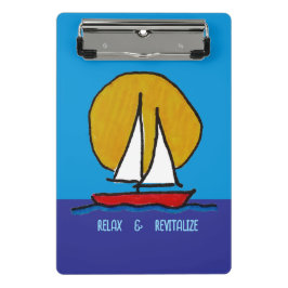 Mini Prancheta veleiro no Sol