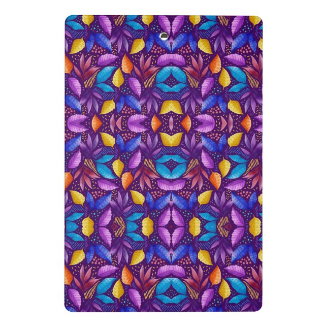 Mini Prancheta Vibrant clipboard with a symmetrical (Verso)