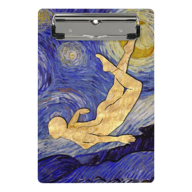 Mini Prancheta Vincent Van Gogh Starry Night (Frente)