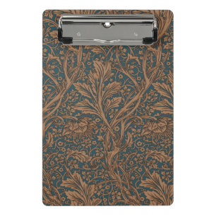 Mini Prancheta Vintage William Morris Arcadia Sem Costura Total
