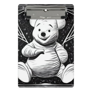 Mini Prancheta &W Pooh Vintage