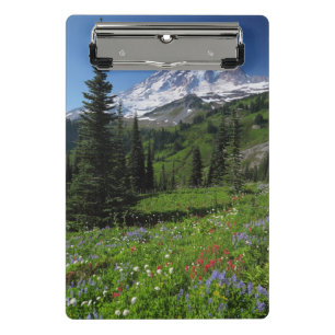 Mini Prancheta Wildflowers no Monte Rainier