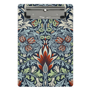 Mini Prancheta William Morris Snakeshead Floral Clássica Botânica
