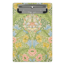 Wm Morris Myrtle Floral Arte Novo Pastel