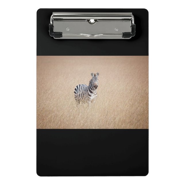 Mini Prancheta Zebra na grama alta (Frente)