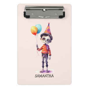 Mini Prancheta Zombie Adorável - Halloween Bonito (4)