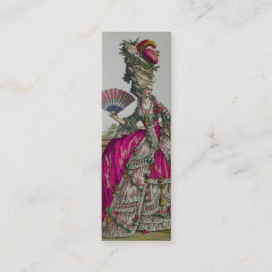 Mini Rainha Marie Antoinette ~ Cartão de visita Slim