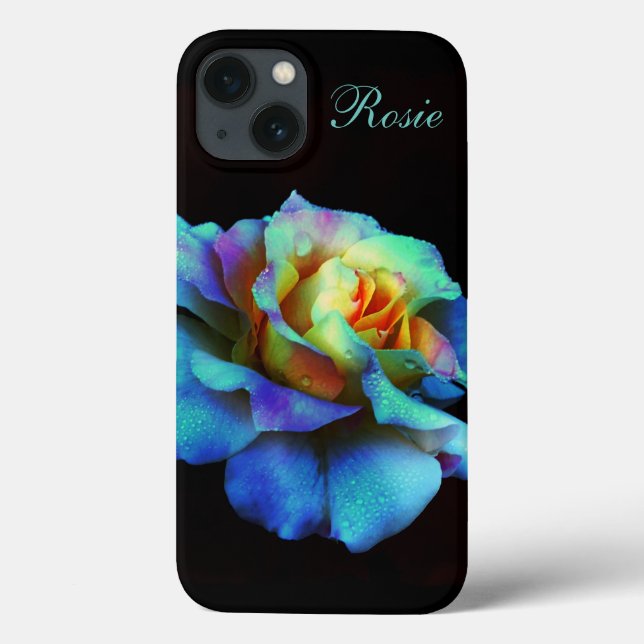 Mini Rosa iPad do Turquoise Pastel (Verso)