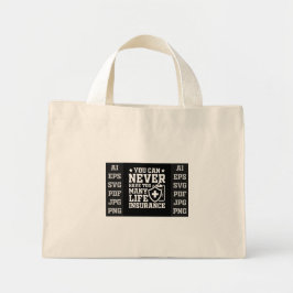 Mini Sempre Explodi no Meu Trabalho Bolsa Tote – Gráfic