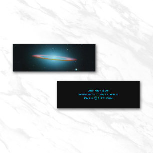 Mini Sombrero Galaxy Cartão de visita