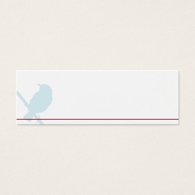 Mini Tischkarten para o tabuleiro de boda (Frente)