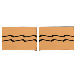 Miniatura Laranja Claro, com Água Geométrica