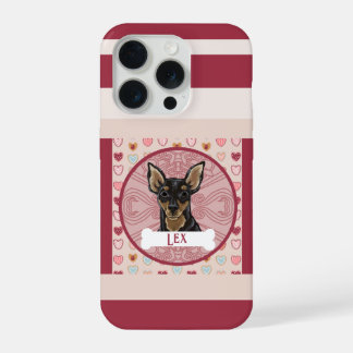 Miniature Pinscher Heart iPhone 11 Pro Case