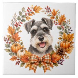 Miniature Schnauzer Outono