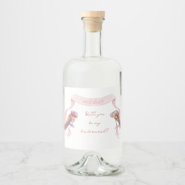 Minichampanhe de Proposta Personalizada de Bridesm