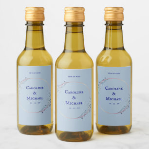 Miniconjunto de etiquetas de Casamento de Vinho Lí